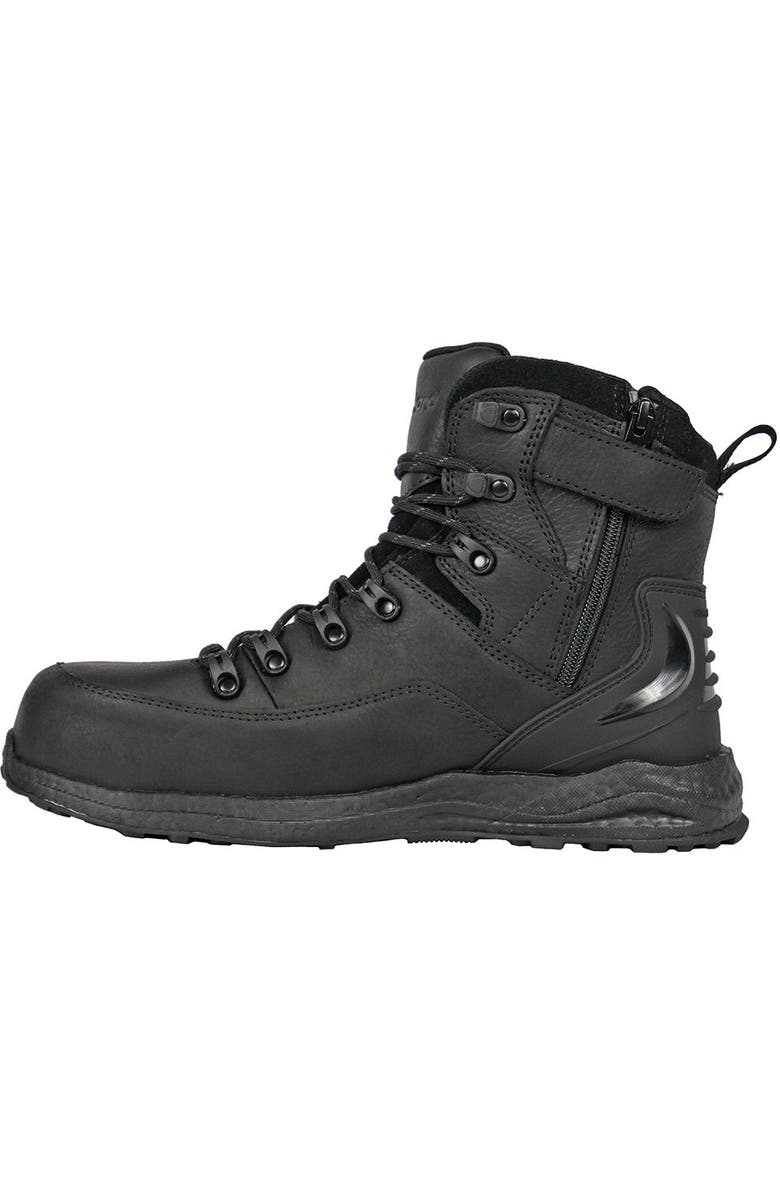 DieHard Ventura Soft Toe Side-Zipper Work Boot, Alternate, color, Black