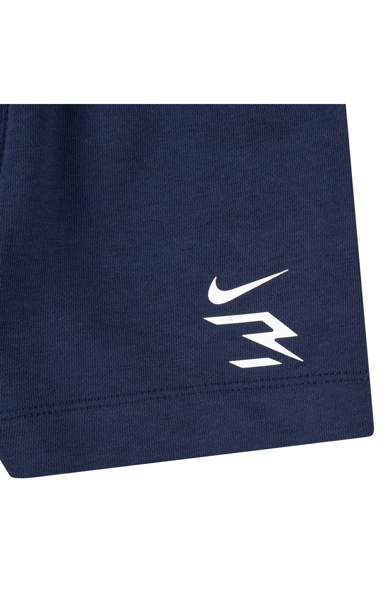 3 Brand Vertical Graphic T-Shirt & Shorts Set, Alternate, color, 