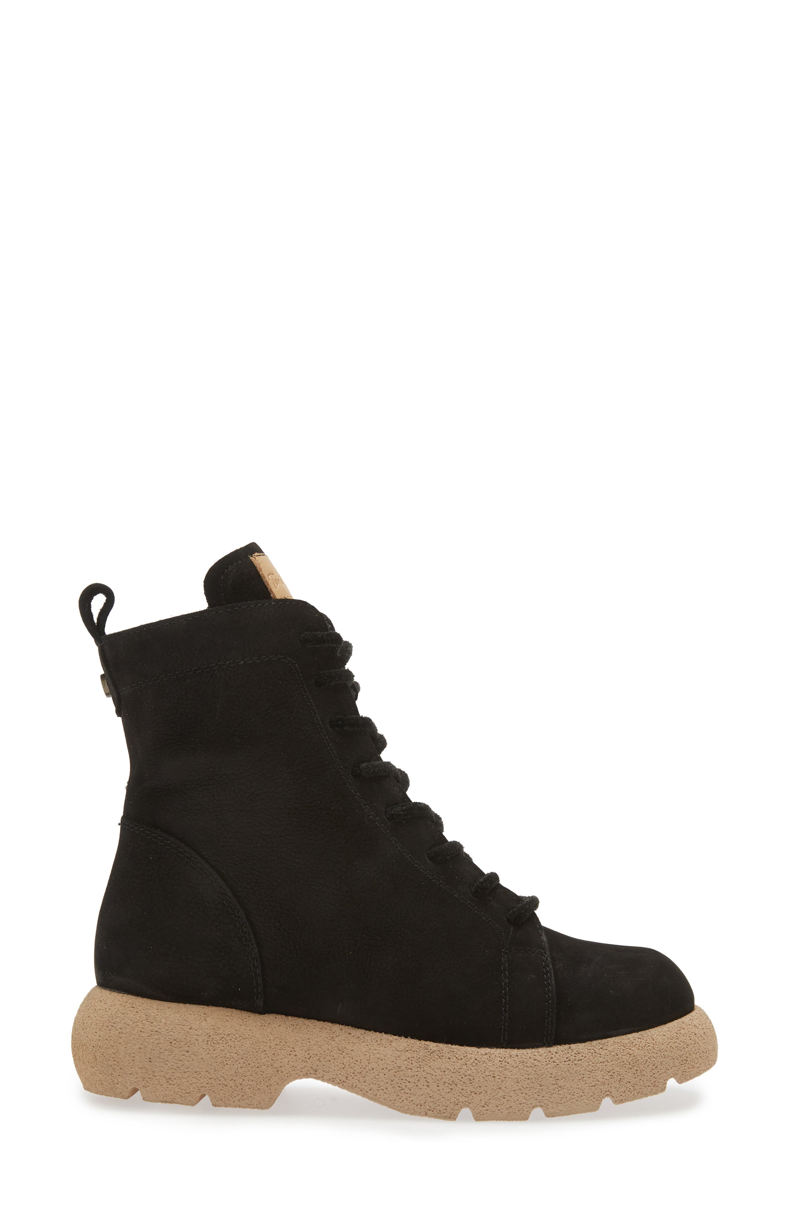 Toni Pons Dasha Lace Up Bootie, Alternate, color, Black