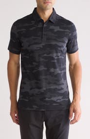 TravisMathew Beachside Stealth Pima Cotton Blend Polo