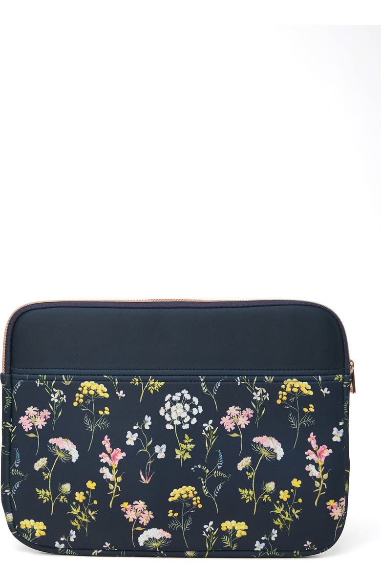 MYTAGALONGS Meadow Print Laptop Sleeve, Alternate, color,