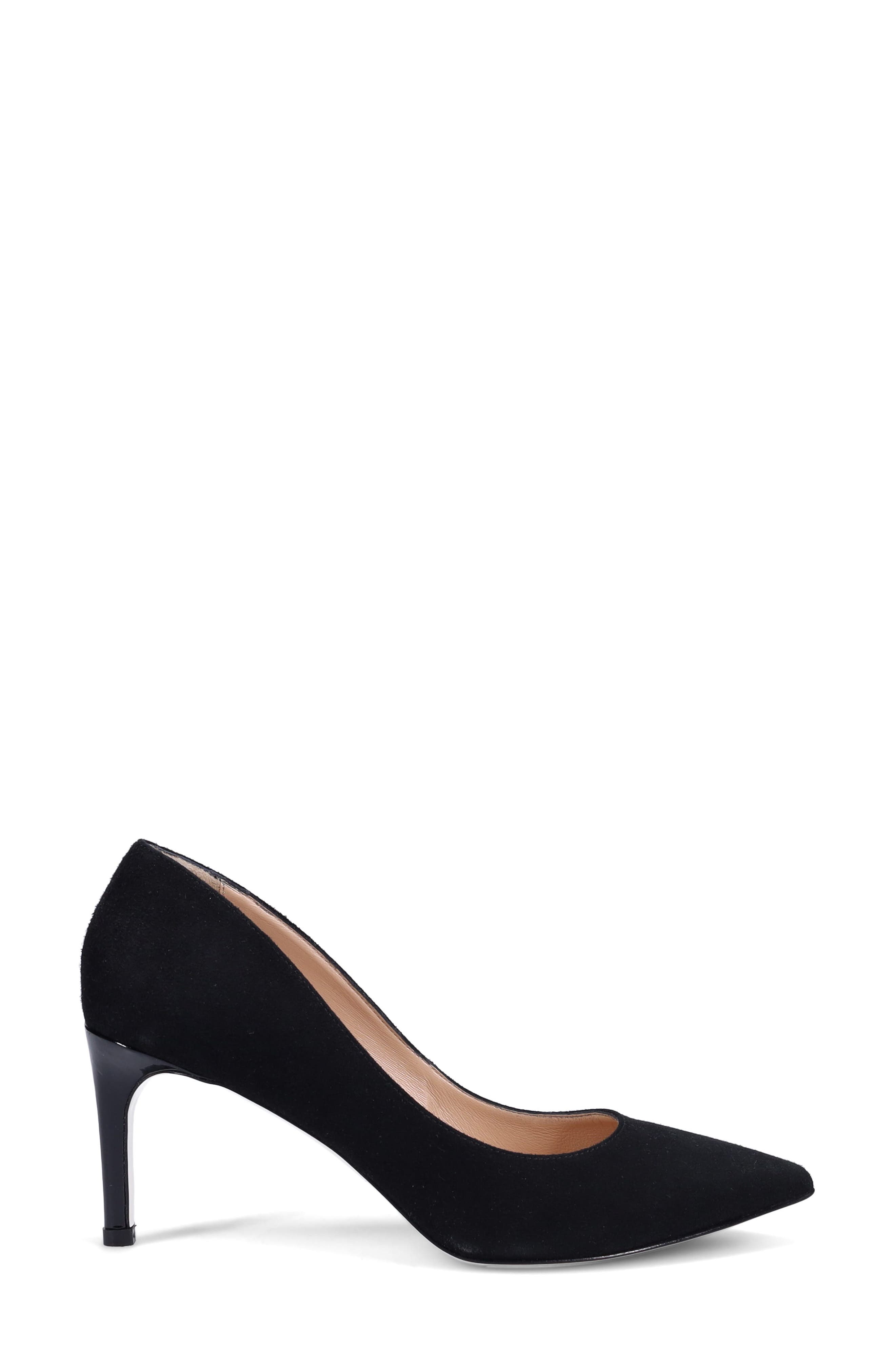 Ron White Cindy Pointed Toe Pump, Alternate, color, Onyx Suede