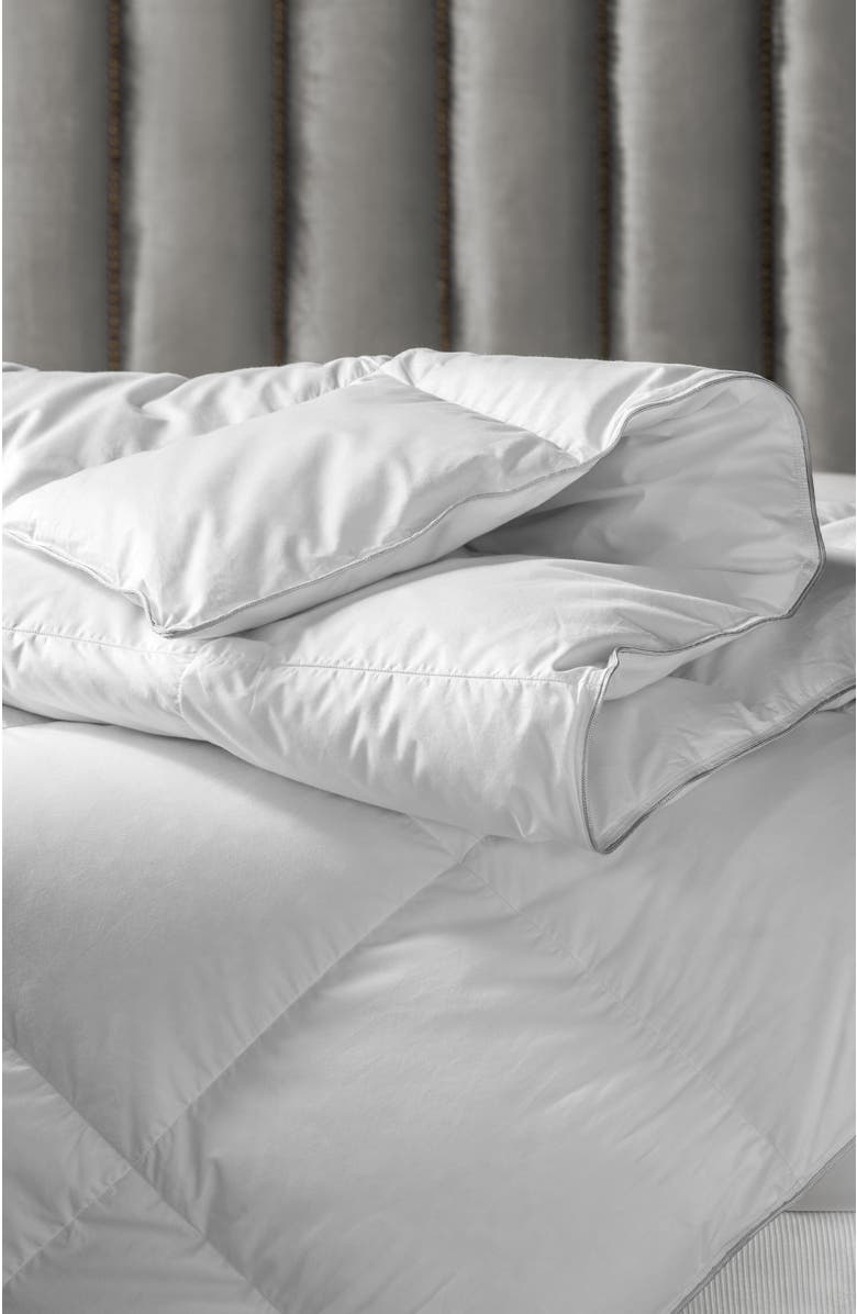 Togas Kaiser Mazurian goose down comforter, Alternate, color, White