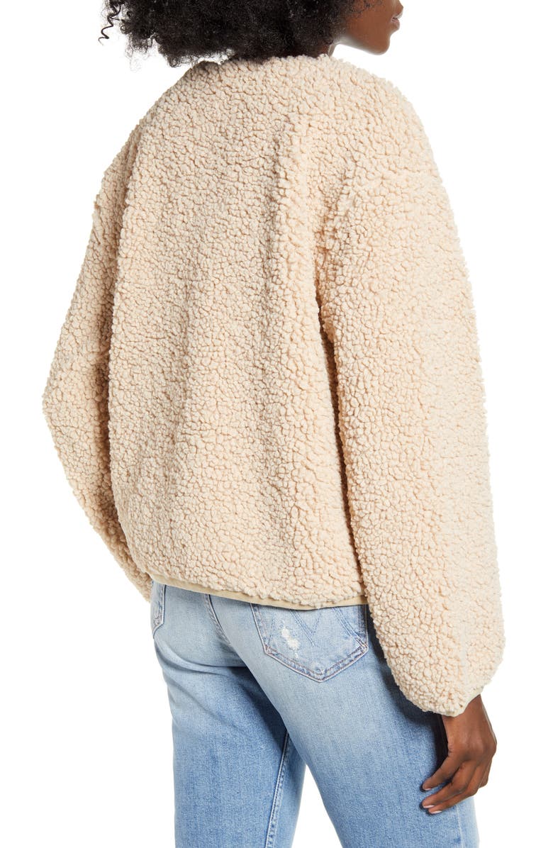 MOON RIVER Fleece Jacket, Alternate, color,