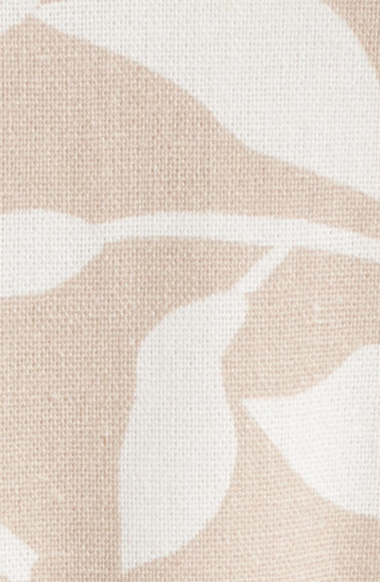 Julia Jordan Print Drop Waist Sleeveless Maxi Dress, Alternate, color, Beige Ivory