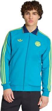 adidas Men's adidas Turquoise Colombia National Team 2026 Away Full-Zip Anthem Jacket