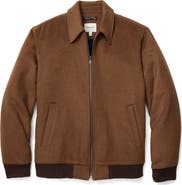 Bonobos Wool Blend Bomber Jacket