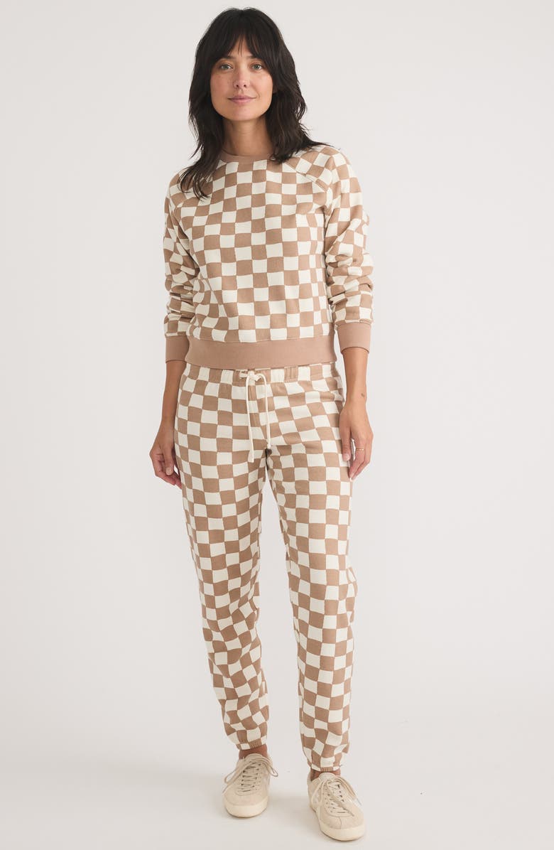 Marine Layer Anytime Checkerboard Joggers, Alternate, color,