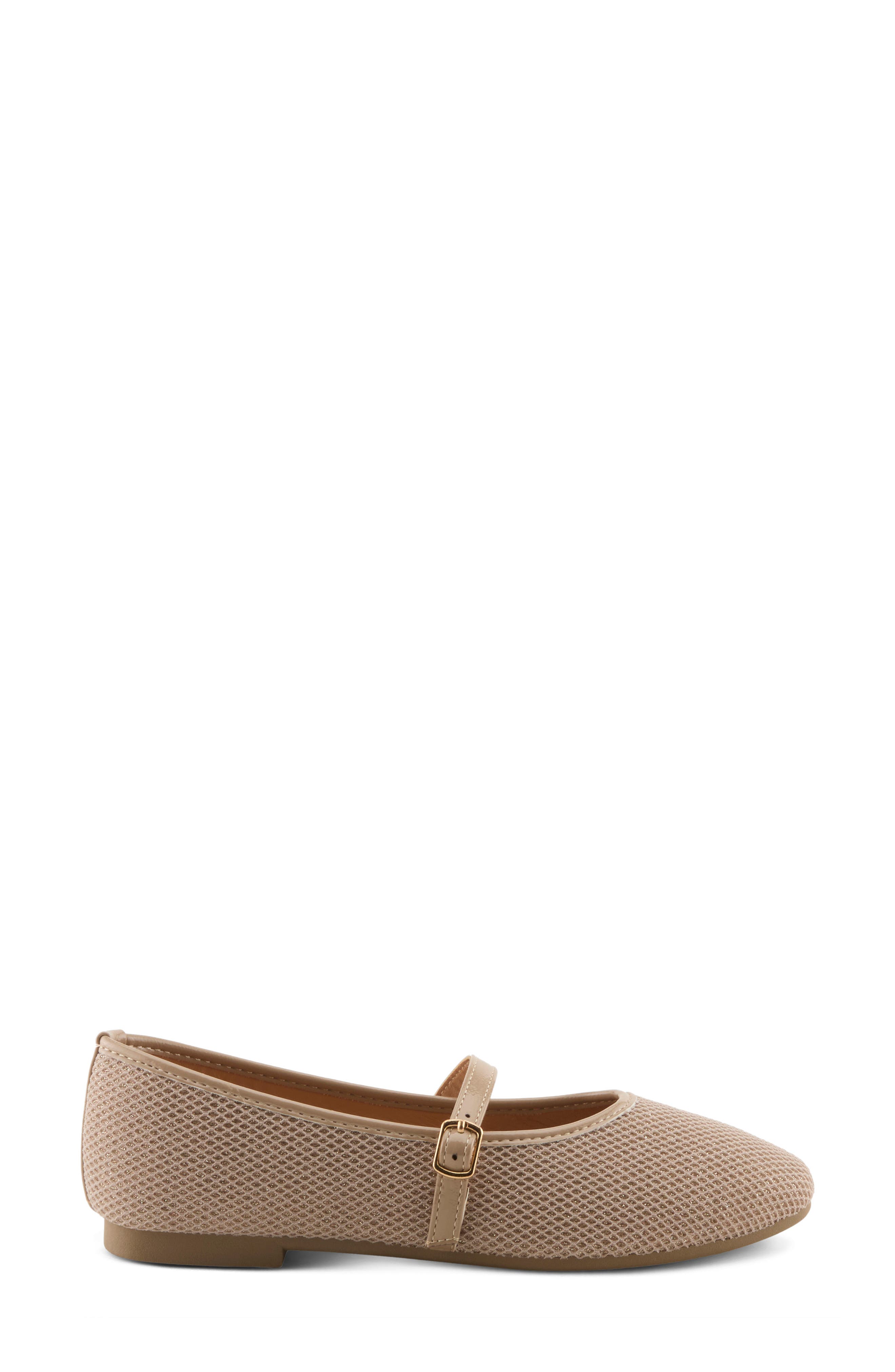Sabara Mary Jane Flat, Alternate, color, LIGHT TAUPE