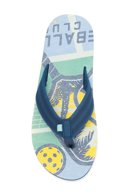 Izod Pickleball Flip Flop In Navy