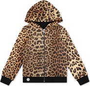 PHILIPP PLEIN Hoodie Sweatjacket Leopard Girl