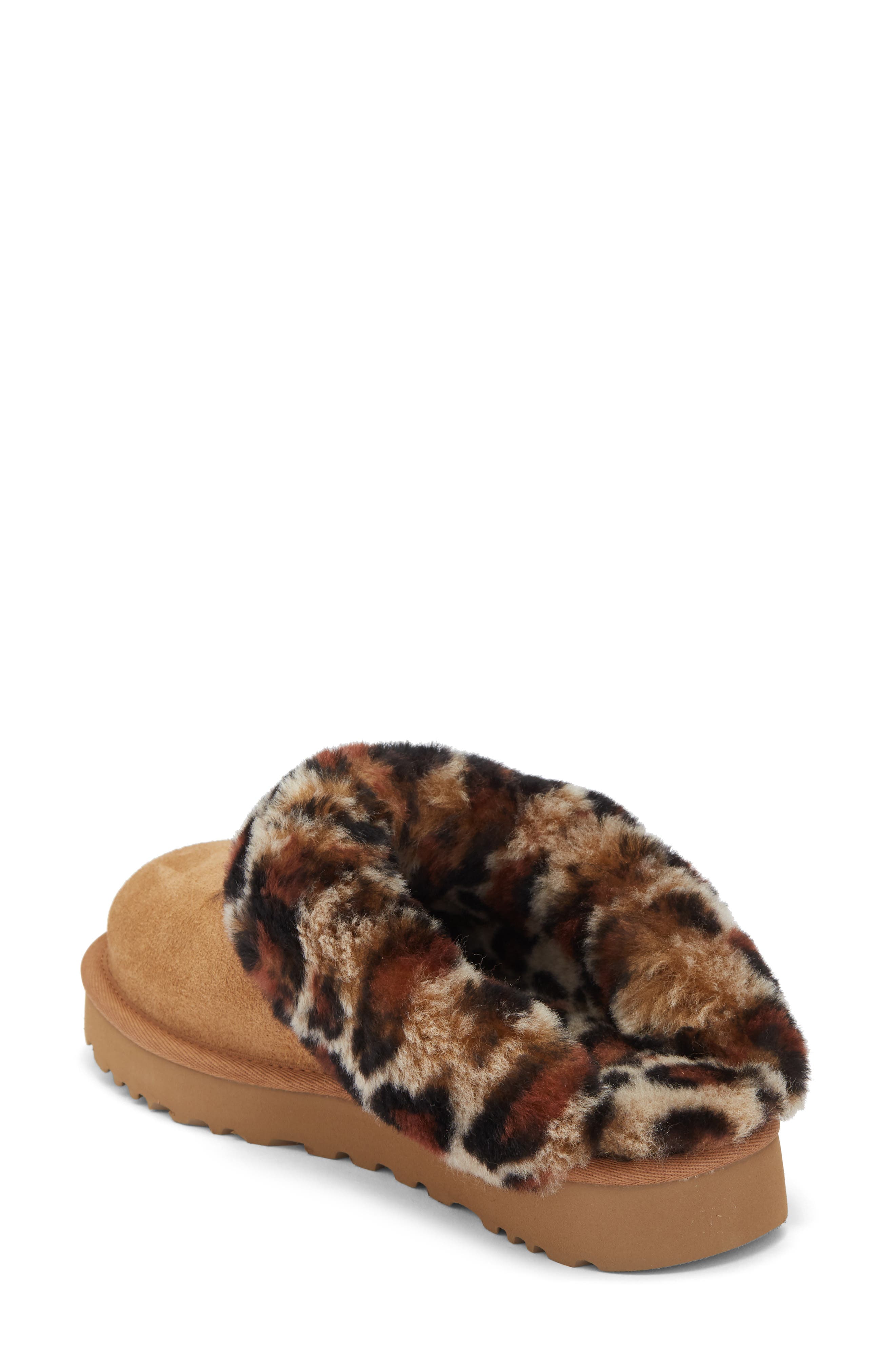 Clugette Genuine Shearling Clog, Alternate, color, CHE