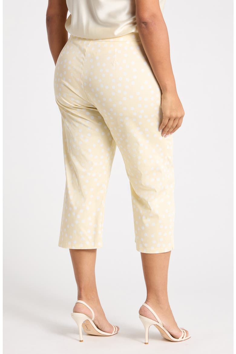 Sash Waist Capri Pants, Alternate, color, BUTTER