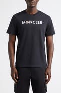 Moncler Logo Patch Graphic T-Shirt