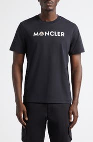 Moncler Logo Patch Graphic T-Shirt