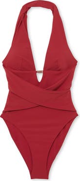 Reiss Maya Racerback One-Piece Swimsuit
