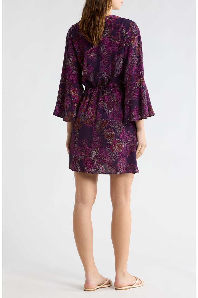 Cover-Up Caftan, Alternate, color, PURPLE