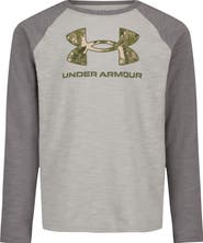 Under Armour Kids' Slub Raglan Graphic T-Shirt