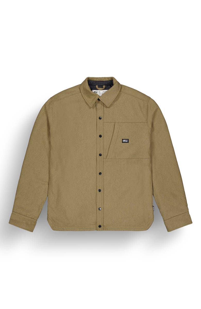 Picture Organic Clothing Coltone Wool Blend Shirt Jacket, Alternate, color, 