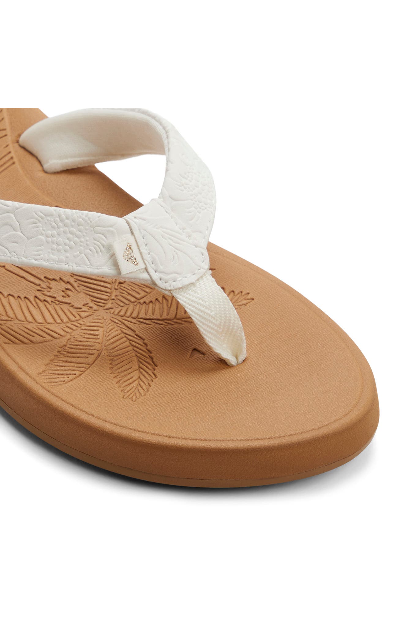 Deeliah III Flip Flop, Alternate, color, CREAM