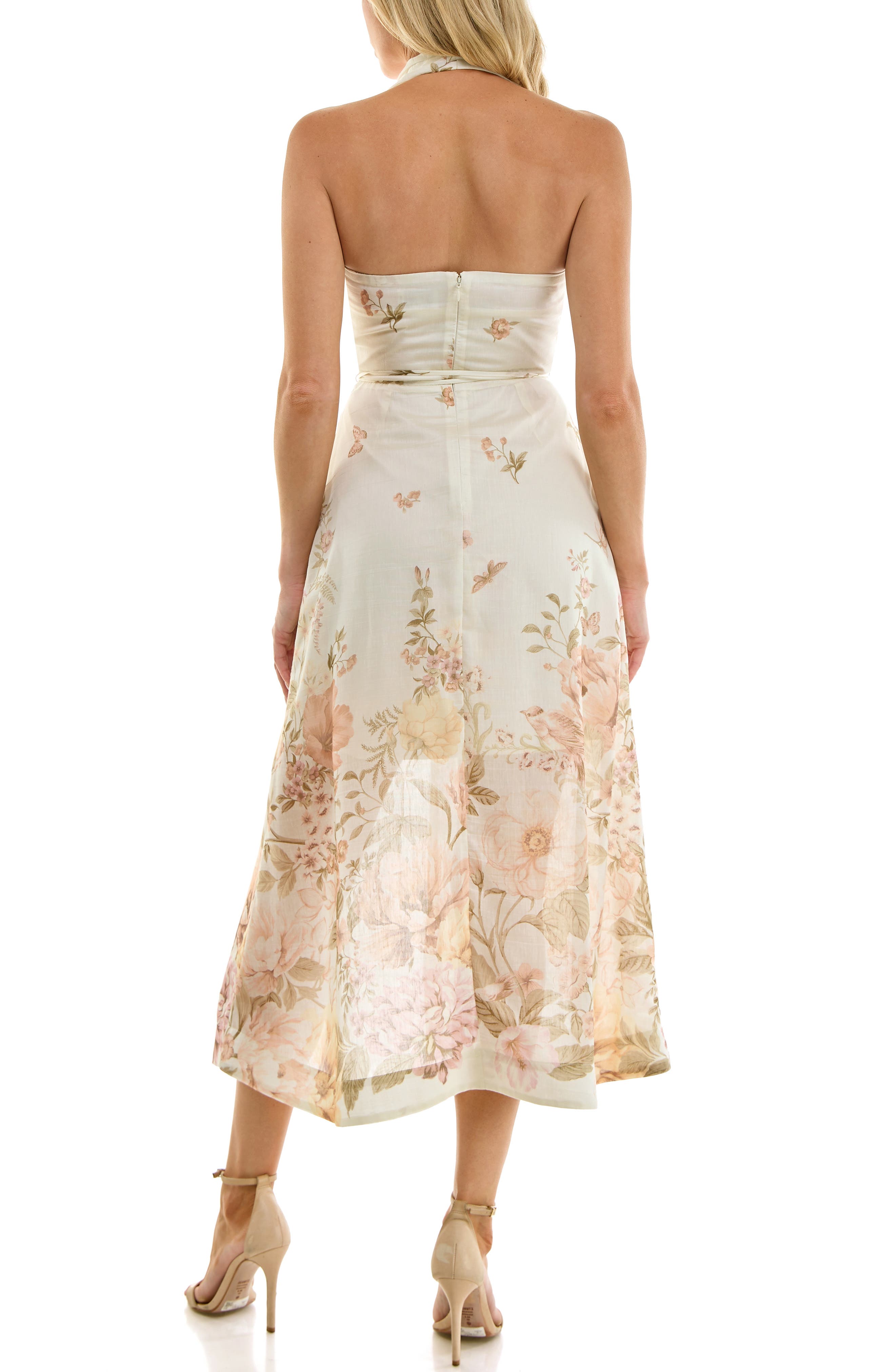 Midi Halter Dress - image 4