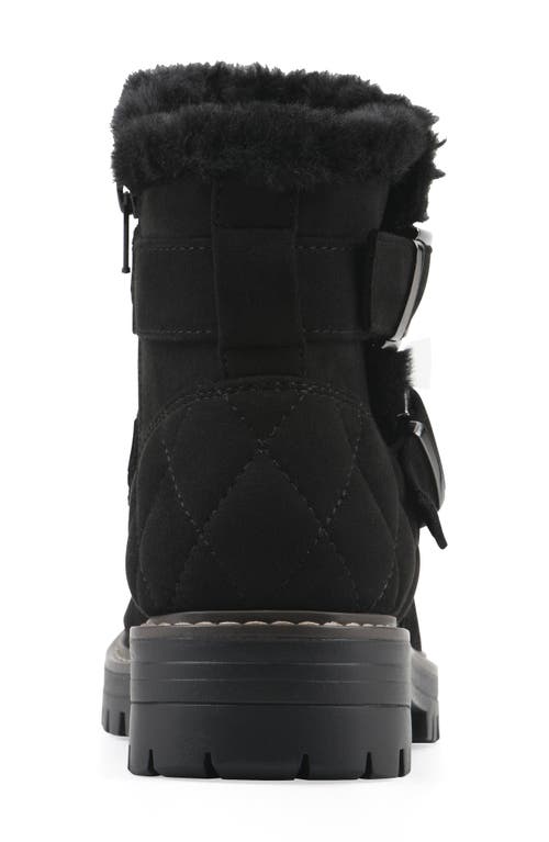 Cliffs By White Mountain Marvin Faux Fur Lined Bootie In Black