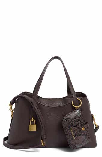 Gemma Faux Leather Satchel