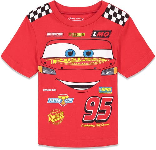 Disney Cars Lightning Mcqueen 3-pack T-shirts In Multi