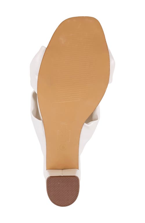 Shushop Gerri Knot Sandal In Pearl