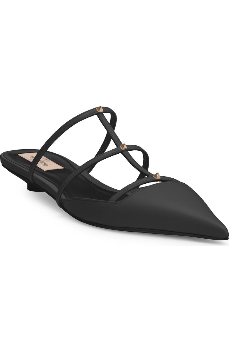 Valentino Garavani Rockstud Wispy Pointed Toe Mule, Main, color,