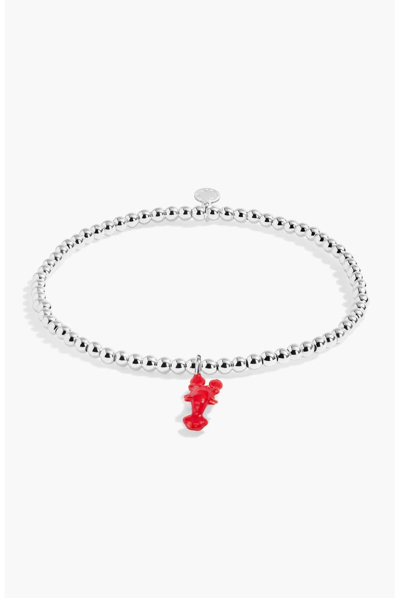 A Little Vibes 'You'Re My Lobster' Bracelet, Alternate, color, Silver Plated