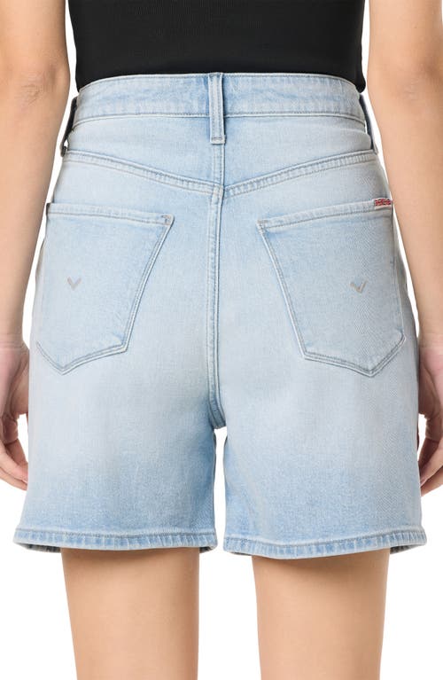Hudson Devon High Waist Distressed Denim Cutoff Shorts In Parklife