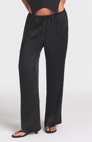 SKIMS Lightweight Satin Straight Leg Pants