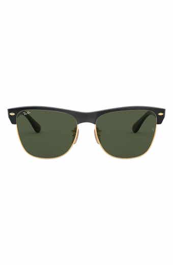 Ray Ban Clubmaster Metal 58mm Polarized Square Sunglasses Nordstrom