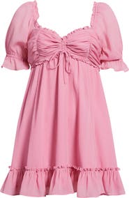 BP. Chiffon Babydoll Minidress