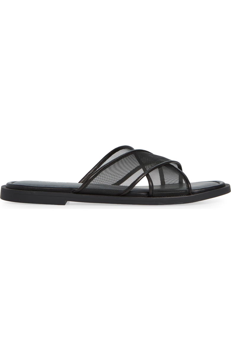 rag & bone Geo Mesh Cross Strap Sandal, Alternate, color,
