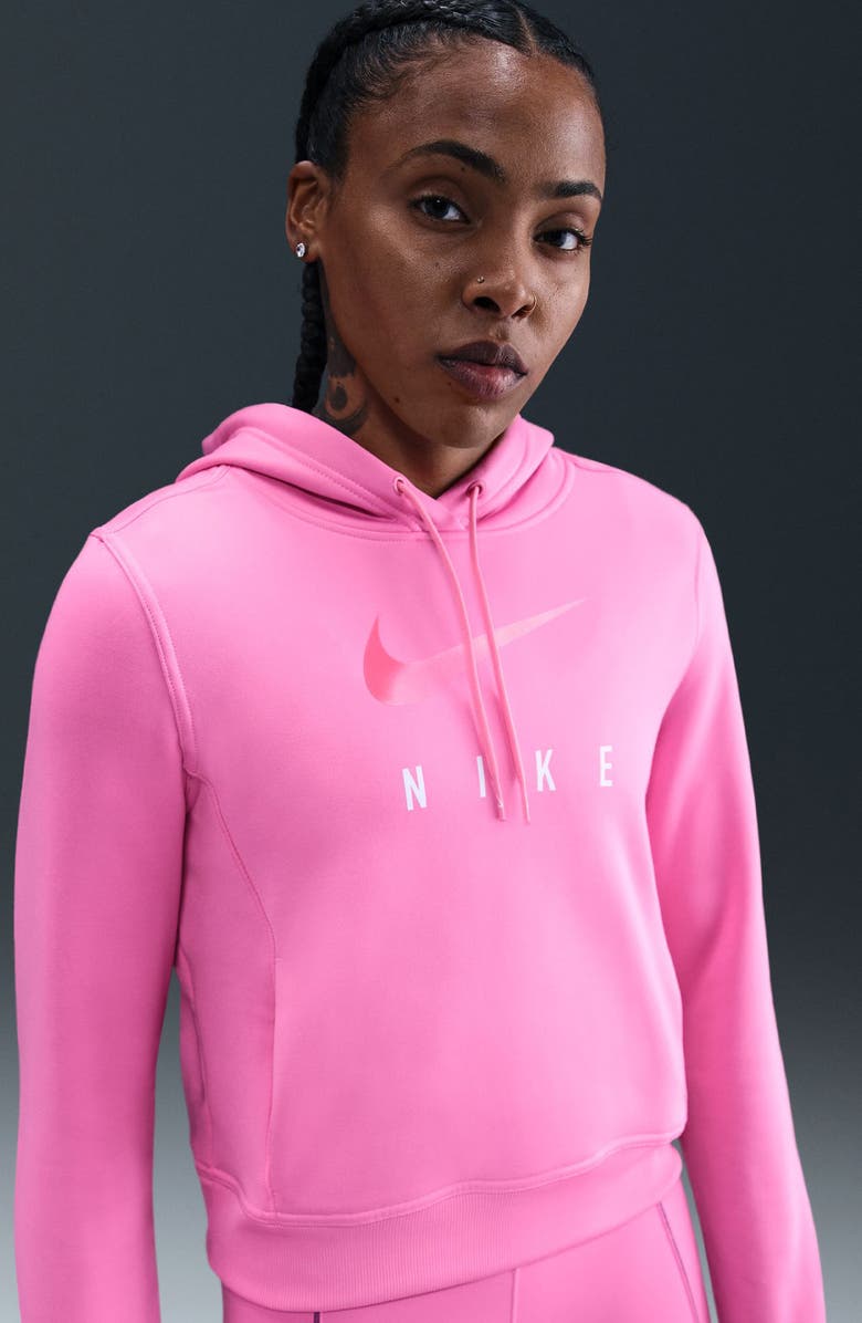 Nike One Therma-FIT Hoodie, Alternate, color, Playful Pink