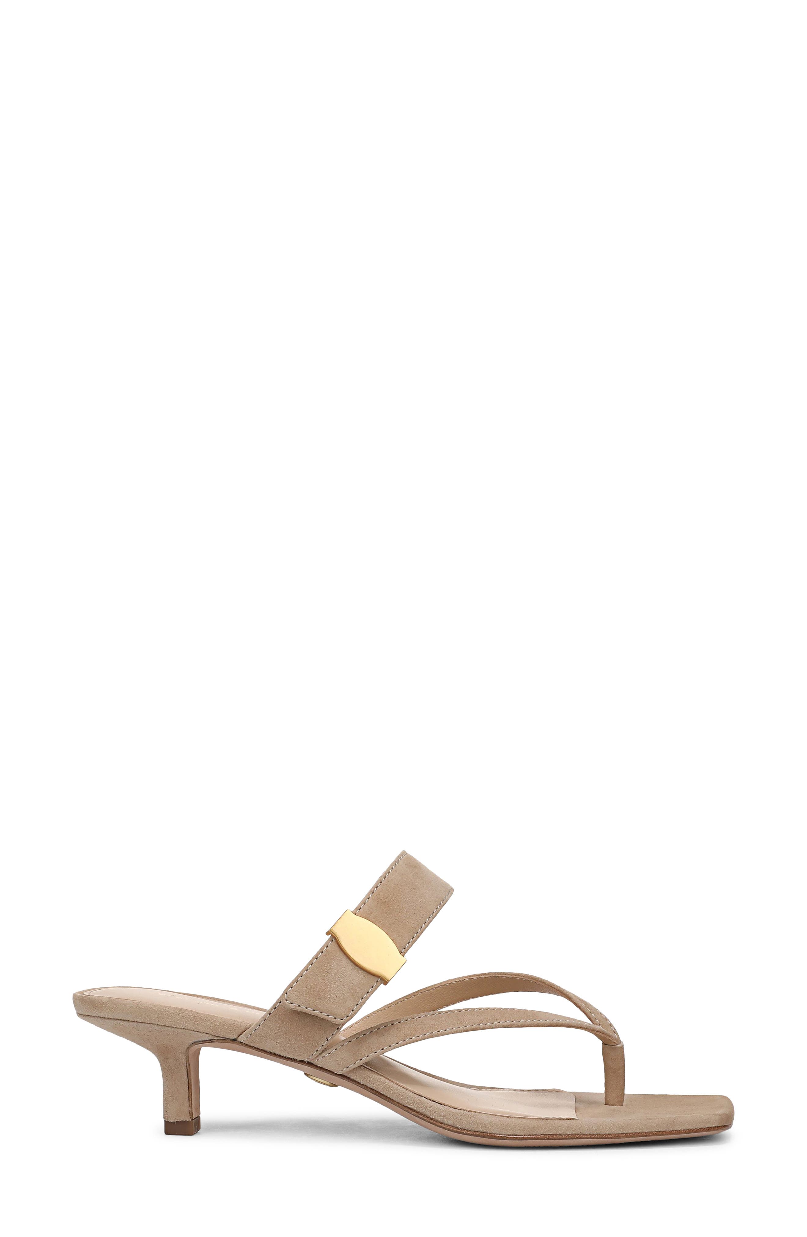 Salva Kitten Heel Sandal, Alternate, color, SAND