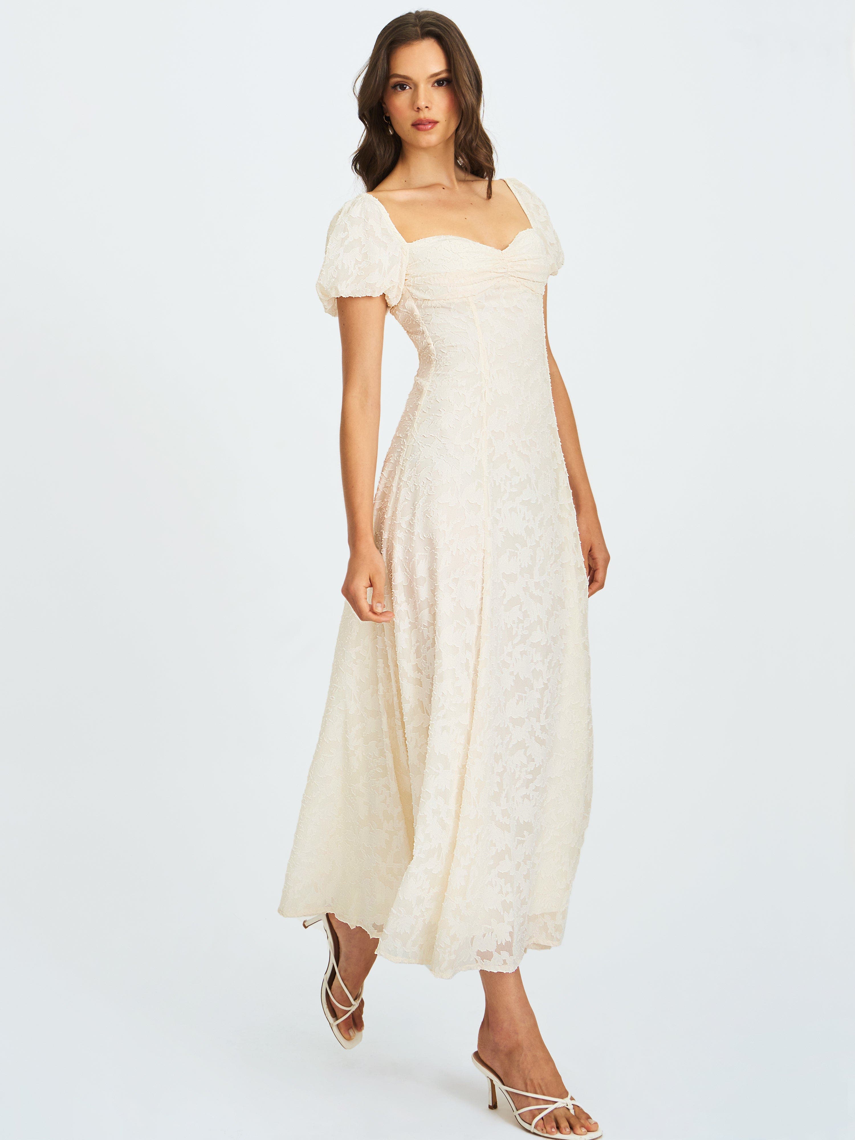 hail pandora maxi dress AJE Pandora Maxi Dress - Blue by Aje