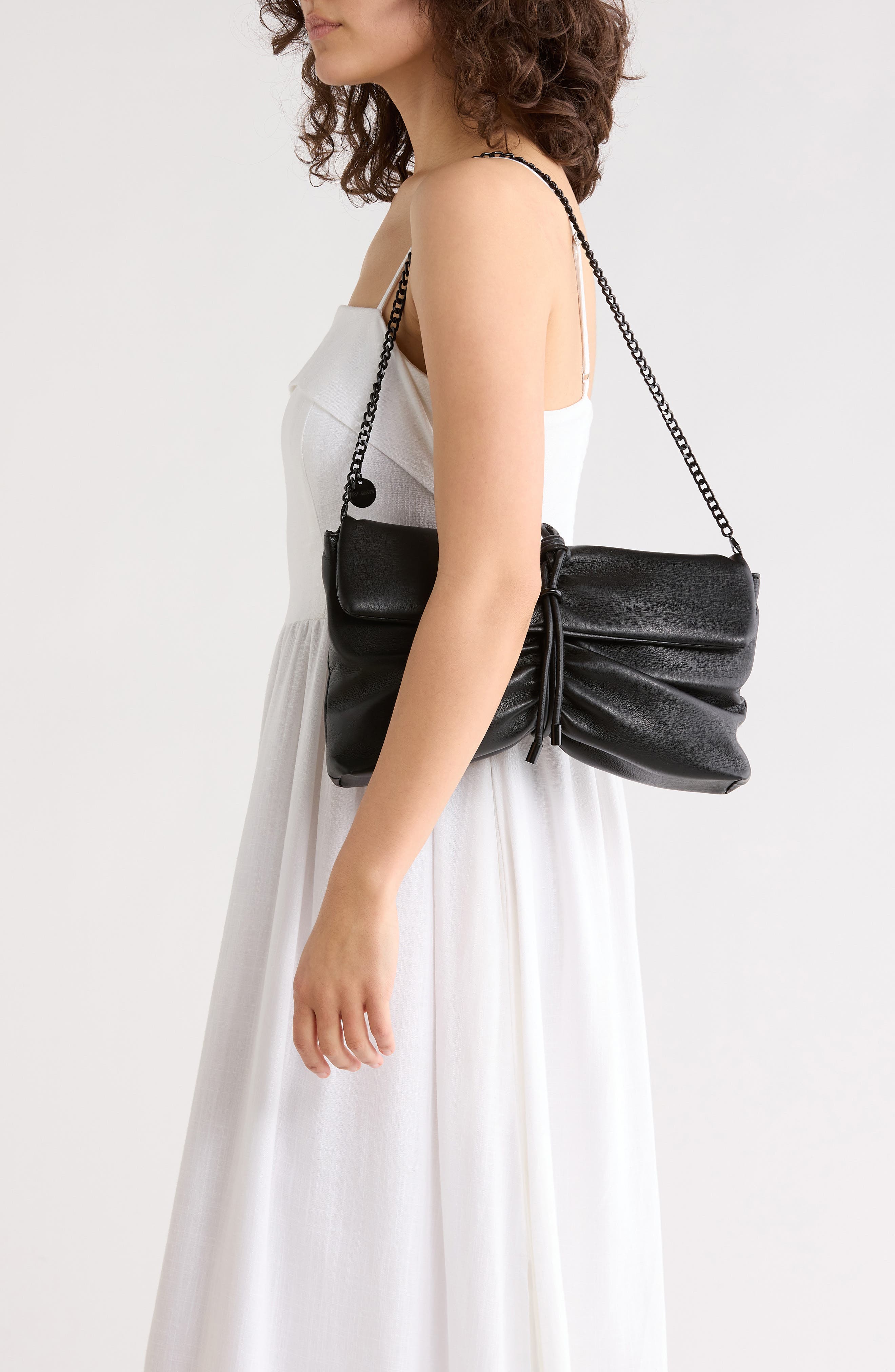 Steve Madden Parker Clutch, Alternate, color, Black