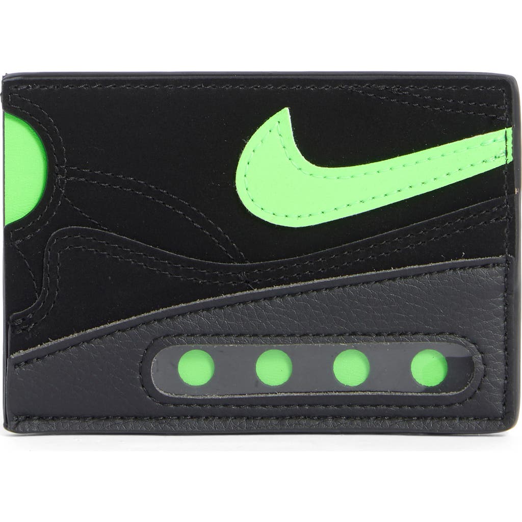 Nike Icon Air Max 90 Card Wallet In Black