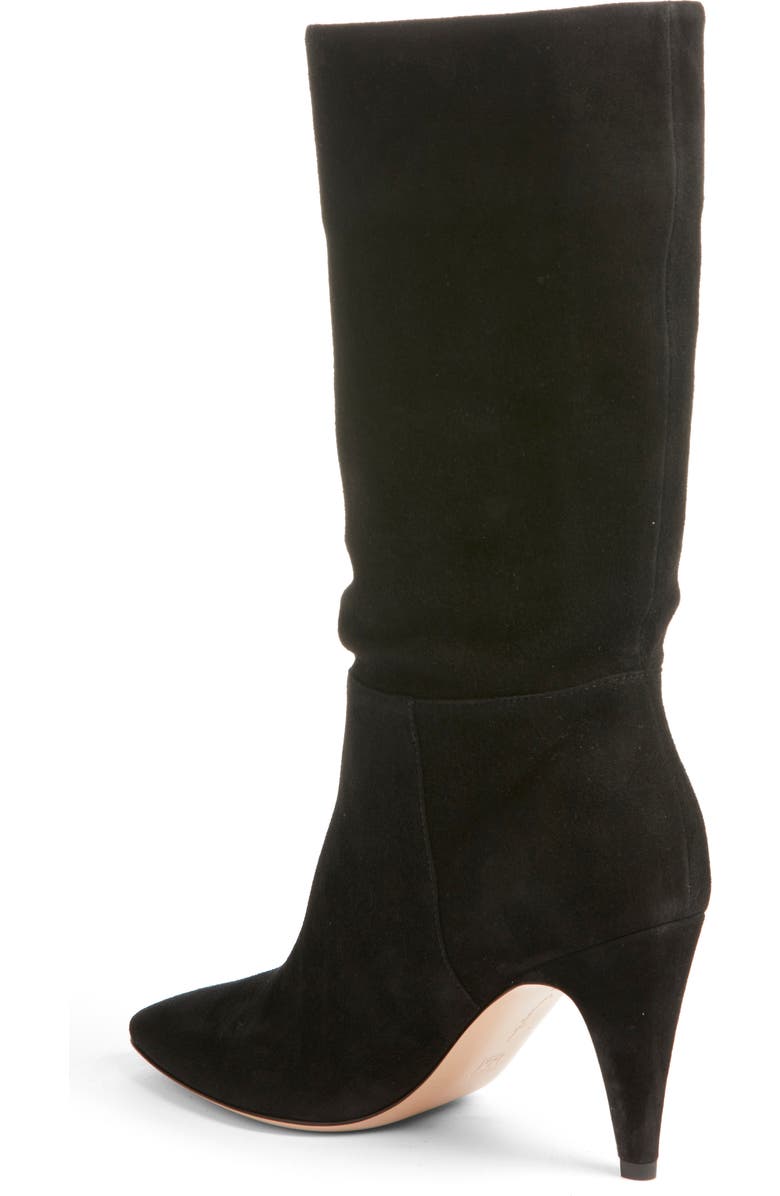 Gianvito Rossi Pointed Toe Boot, Alternate, color, Black