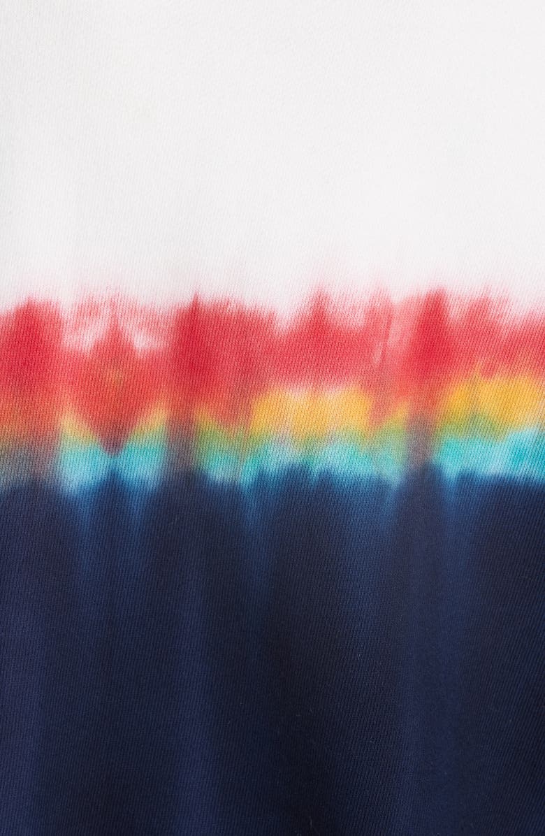 Re/Done Rainbow Dye Tee, Alternate, color, 