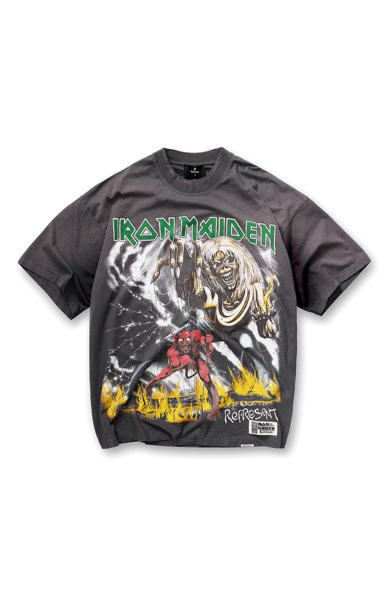 Represent Iron Maiden The Number Of the Best Graphic T-Shirt, Alternate, color, 
