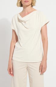 Lysse Ensley Cowl Neck Top