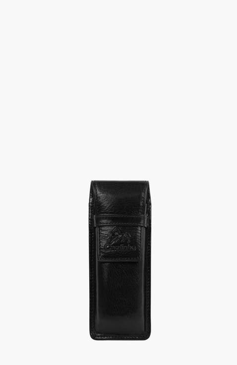 Gentleman Leather Pen Holder Case 577