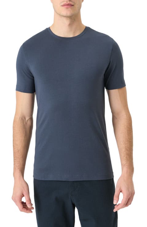 Luxe Essential Slim Fit Crewneck Tee Made With Organic Cotton
