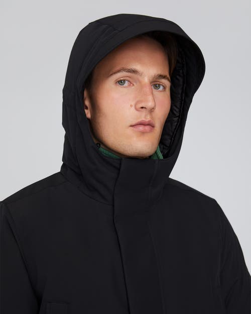 Quartz Co. Bennett | Hooded Insulated Winter Jacket In Black