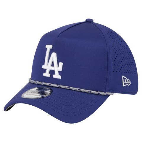 Men's New Era  Royal Los Angeles Dodgers 39THIRTY A-Frame Perforated Flex Hat