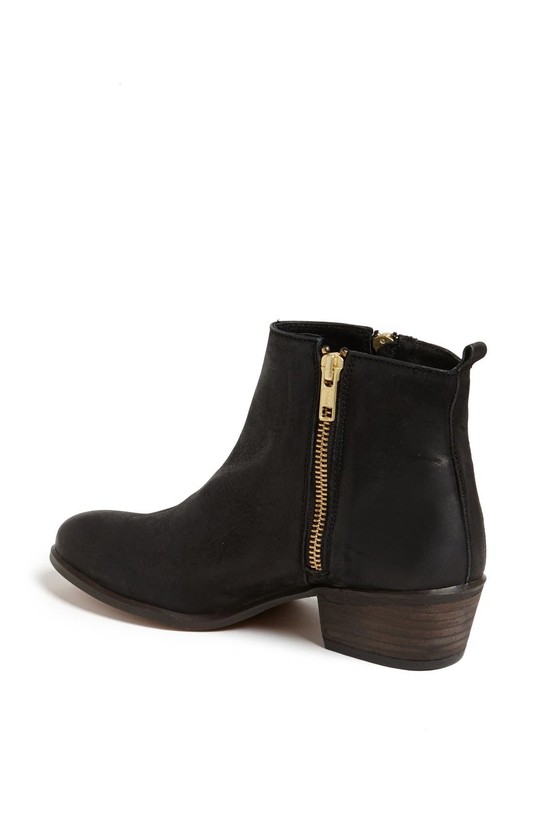 'Neovista' Boot, Alternate, color, BLACK LEATHER